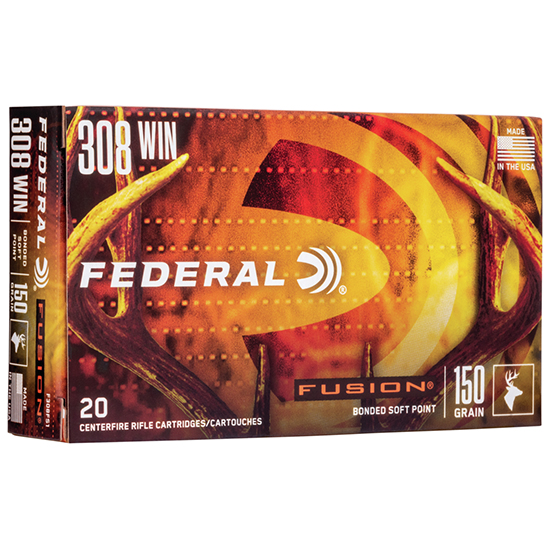 FED FUSION 308WIN 150GR SP 20/10 - Ammunition